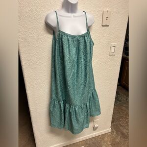 Camibloom women’s dress size XXL NWT blue/green